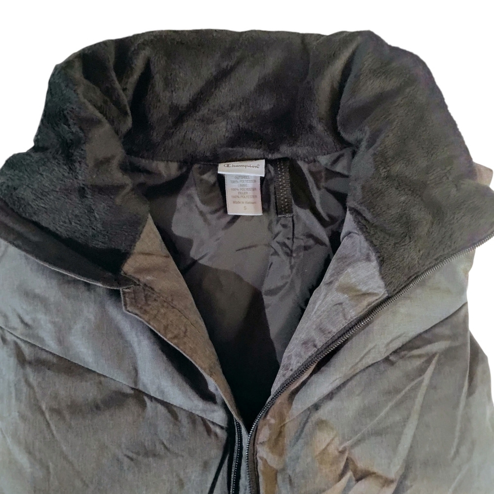 Men's Gray Champion Puffer Vest